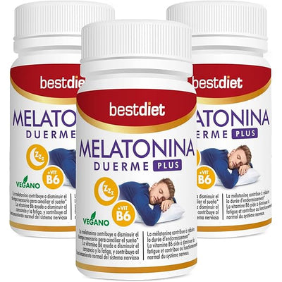 SUP Melatonina Duerme Plus 60 Cápsulas – Sueño Profundo y Reparador